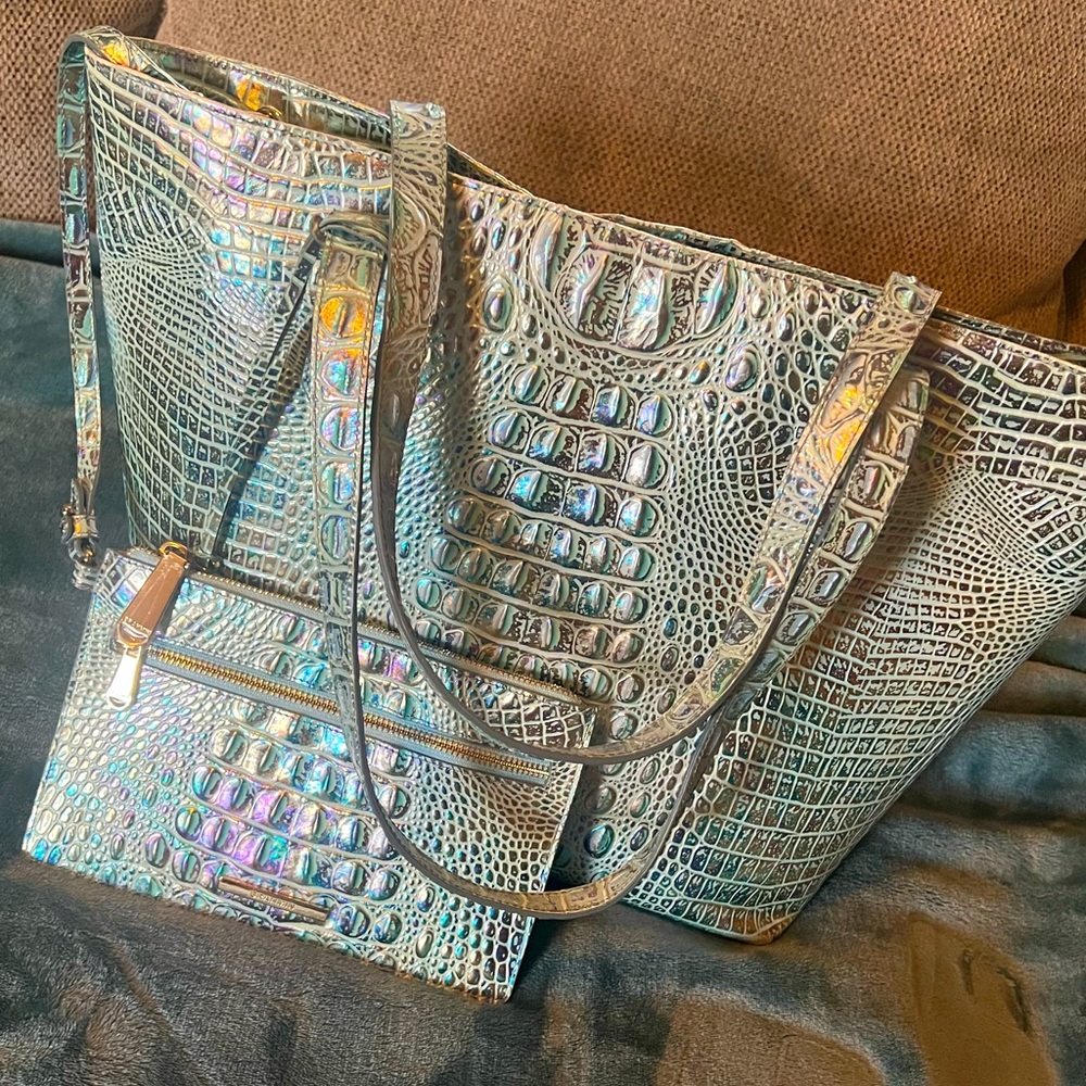 Brahmin x-large satchel